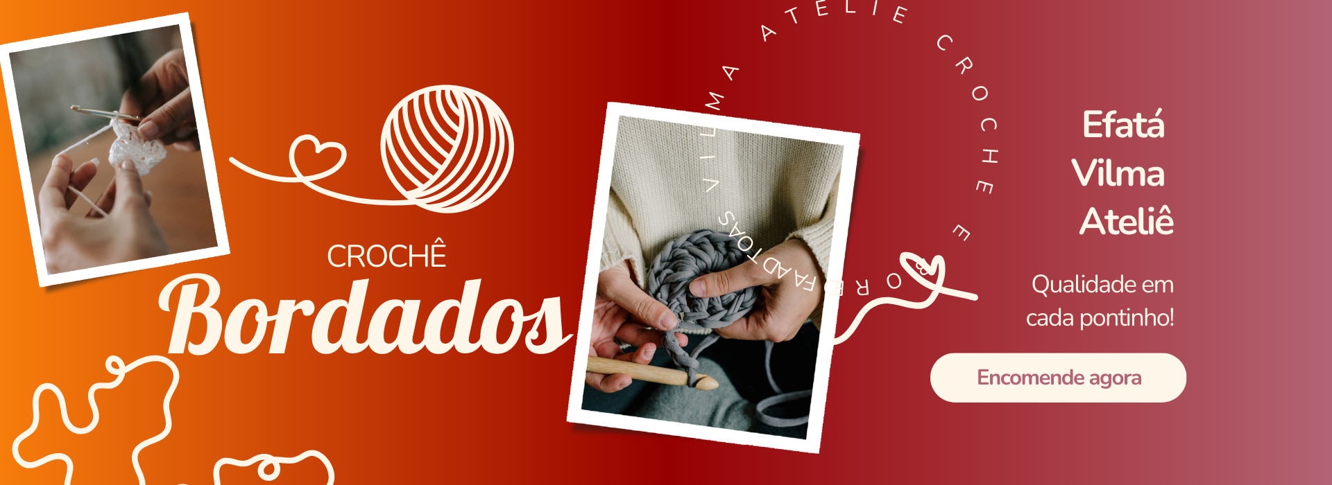 Efatá Vilma Ateliê - Crochê e Bordados